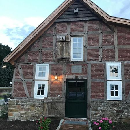 Fachwerk-Maisonette-Wohnung „Am Giebel“ Rieste Exteriér fotografie