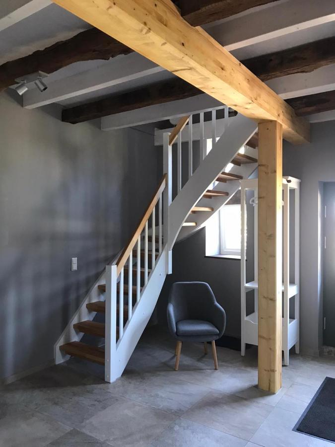 Fachwerk-Maisonette-Wohnung „Am Giebel“ Rieste Exteriér fotografie