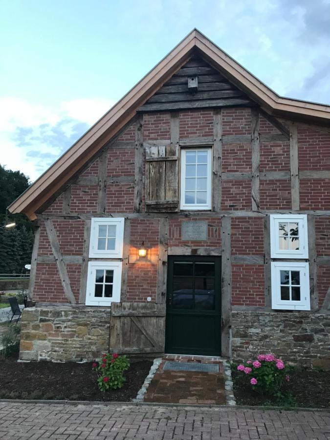 Fachwerk-Maisonette-Wohnung „Am Giebel“ Rieste Exteriér fotografie