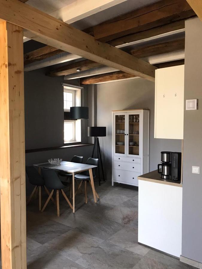 Fachwerk-Maisonette-Wohnung „Am Giebel“ Rieste Exteriér fotografie