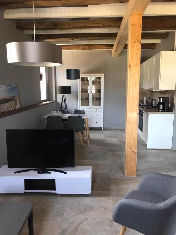 Fachwerk-Maisonette-Wohnung „Am Giebel“ Rieste Exteriér fotografie